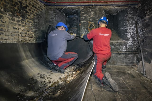 vaklui verwijderen ondergrondse in kelder